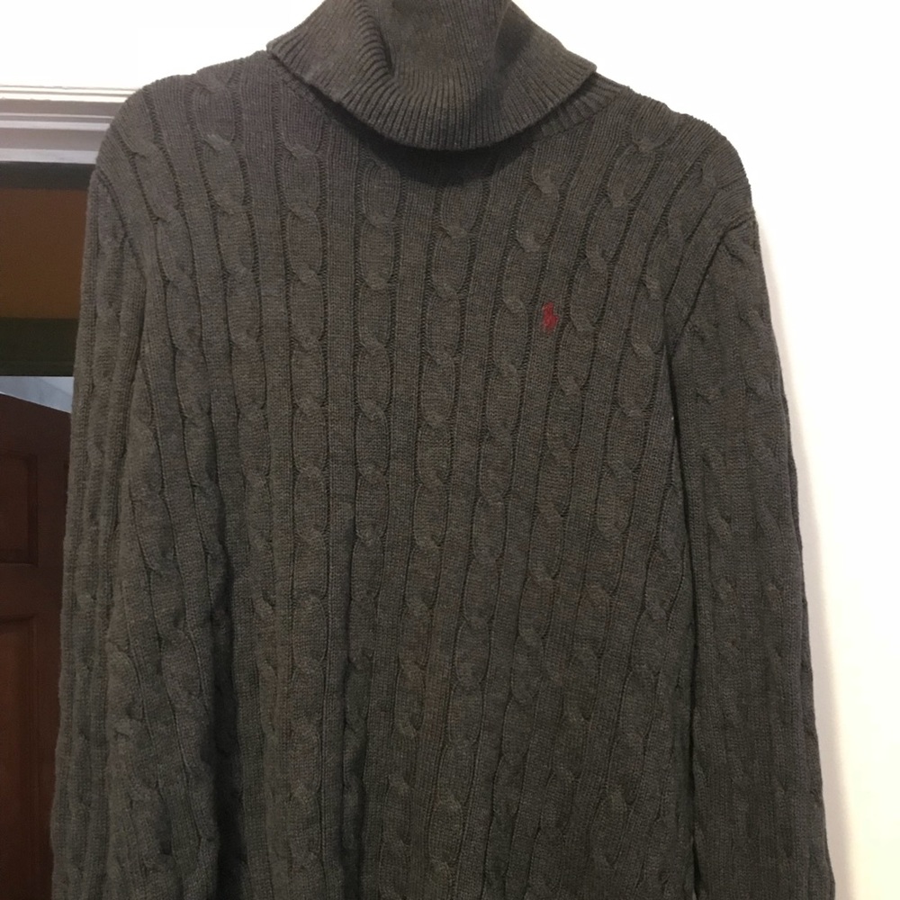 RALPH LAUREN POLO TURTLE NECK SWEATER